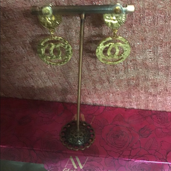 Beautiful Drop Earrings for Women Party Jewelry Gold - Picture 8 of 8